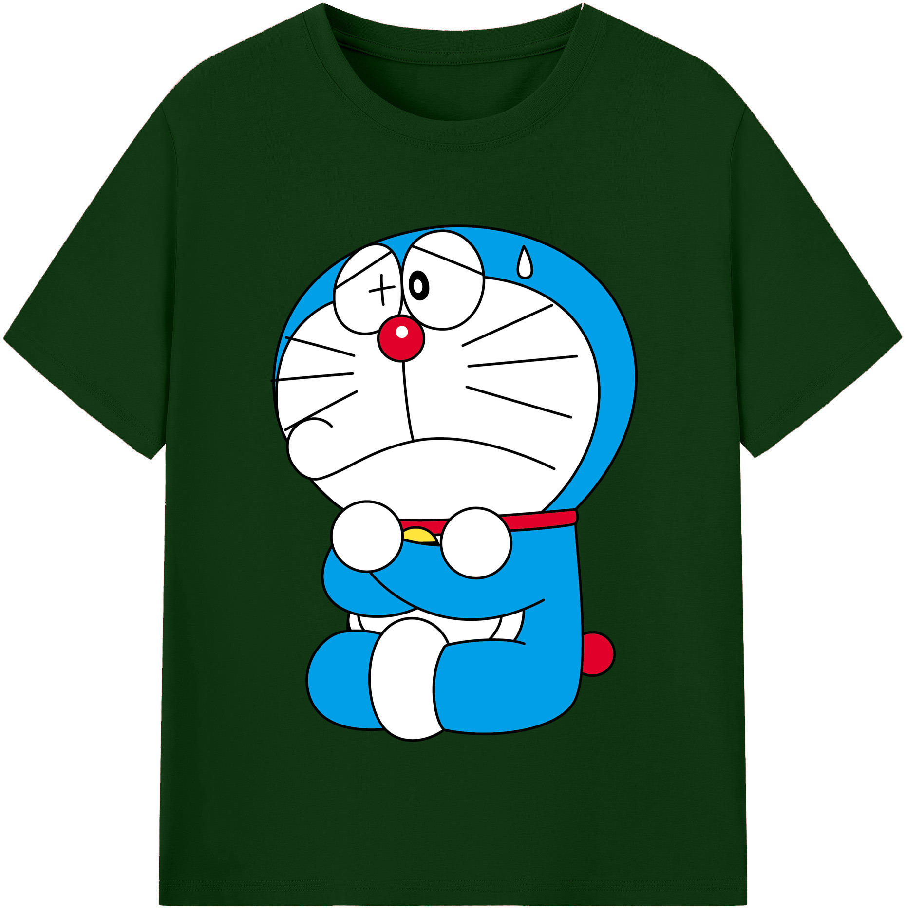 （画像用） ドラえもん Doraemon 綿100％半袖Tシャツ（フロントプリント）